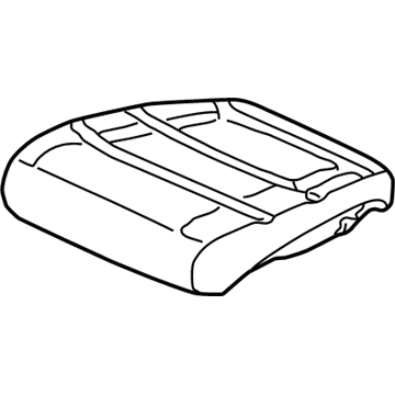 1999 Honda Odyssey Seat Cushion - 81132-S0X-A21