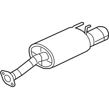 Honda 18307-TR7-A11 Muffler, Exhuast
