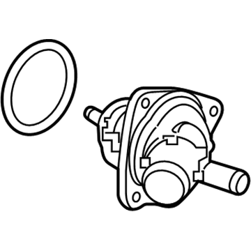 Honda 19315-RLV-A51 Cover Assembly, Thermostat