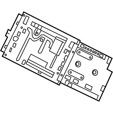 Honda 39171-T5R-A81 B-Box Assy., Base