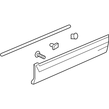 2021 Honda CR-V Hybrid Door Moldings - 75332-TLC-A01