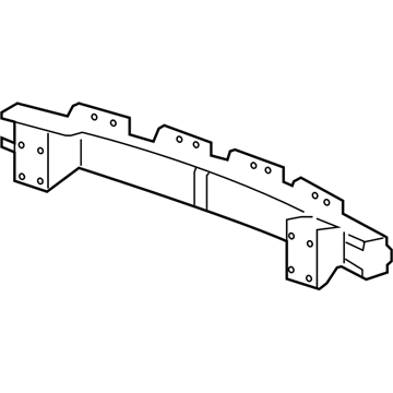 Honda 71530-TA0-A00 Beam, RR. Bumper