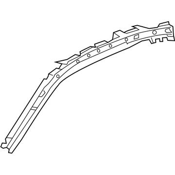 Honda 63120-T3L-315ZZ Stiffener, R. FR. Pillar (Upper)