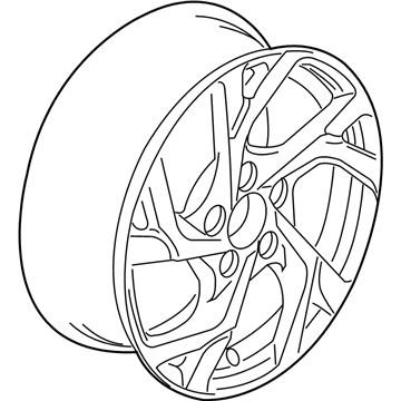 Honda 42700-SZT-C81 Disk, Aluminum Wheel (16X6J) (Kosei)