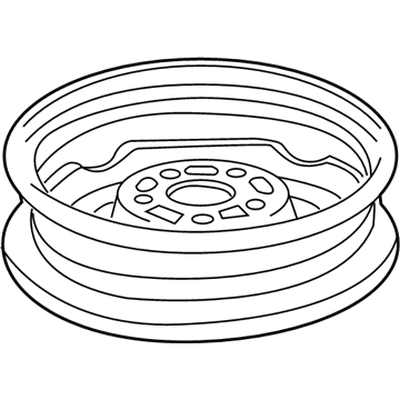 Honda 42700-SZT-T51 Disk, Wheel (16X4T) (Ring Techs)