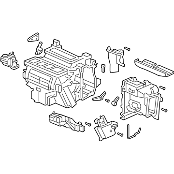 Honda 79106-SDA-Y01 Sub-Heater Unit