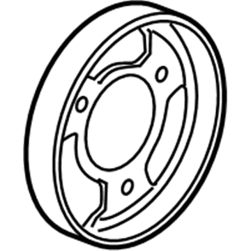 2011 Honda Civic Water Pump Pulley - 19224-PZA-003