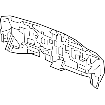 Honda 74260-TVA-A00 Insulator, Dashboard