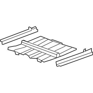 Honda CR-V Floor Pan - 65100-SXS-A01ZZ