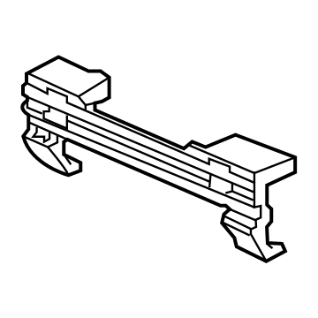 Honda 71570-TGG-A50 Absorber, RR. Bumper