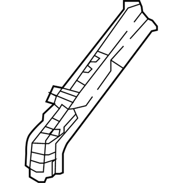 Honda 60472-TG7-305ZZ Member Set, L. FR. Bulkhead Side