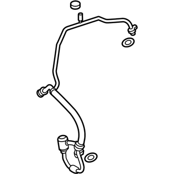 Honda 80312-TBA-A02 Hose Complete, Suction