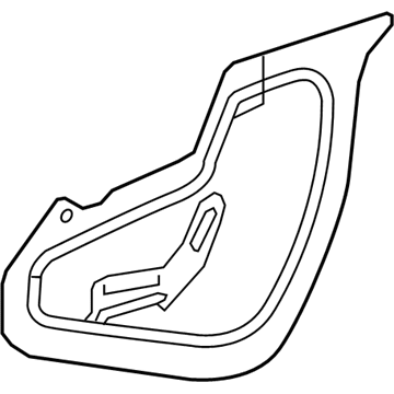 Honda Accord Hybrid Door Seal - 72321-T2A-A01