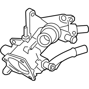 2016 Honda CR-V Thermostat Housing - 19321-5A2-A01