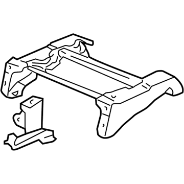 Honda 81275-S3V-A71ZC Riser Assy., R. FR. Seat *G59L* (MEDIUM FERN)