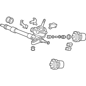 2011 Honda Civic Rack And Pinion - 53601-SNC-A98