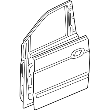 2007 Honda Pilot Door Panel - 67010-S9V-A90ZZ