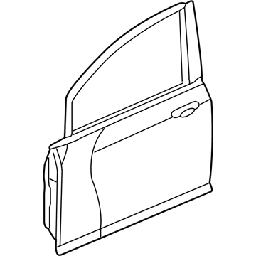 Honda 67050-SLN-A90ZZ Panel, L. FR. Door (DOT)