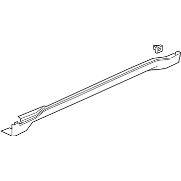 Honda 71850-T7W-A31 GARNISH ASSY., L. SIDE SILL