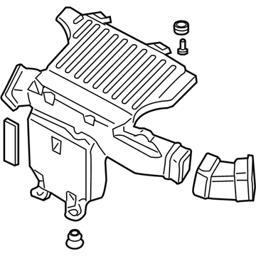 2004 Honda Civic Air Duct - 17235-PZA-000