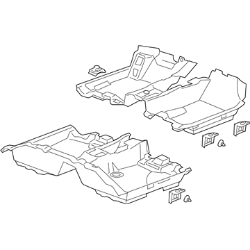 Honda 83301-TA0-A03ZA Carpet Assy., Floor