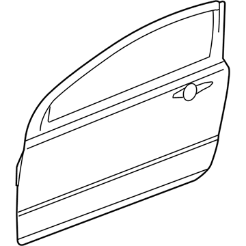 Honda 67010-SVA-A90ZZ Panel, R. FR. Door (DOT)