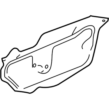 Honda 72321-SVA-A01 Seal, R. FR. Door Hole