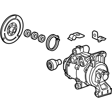 Honda 38810-5R7-A02 COMPRESSOR