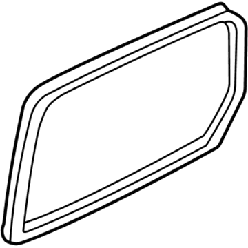 Honda 73541-S0X-A11 Seal, R. Quarter