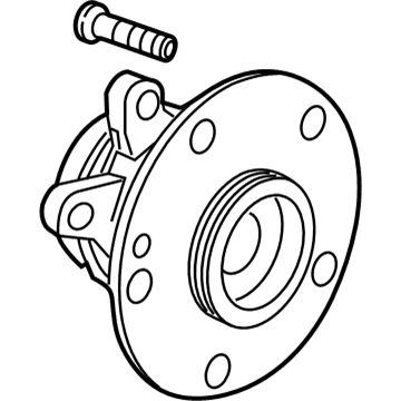 Honda 42200-TLB-A51 Bearing Assembly, Rear Hub Unit