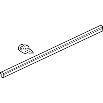 Honda 72328-TR0-G01 Seal, FR. Door (Lower)