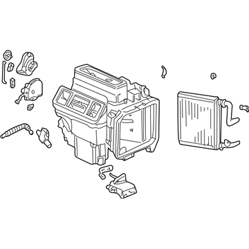 Honda 79100-S9V-A01 Heater Unit