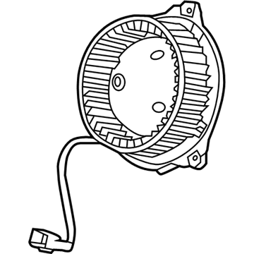 Honda 1J816-RW0-003 Motor Assy., Cooling Fan