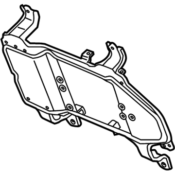 Honda 1J420-RW0-000 Frame, Heat Sink