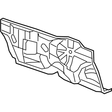 Honda 61500-TK6-A50ZZ Dashboard (Lower)