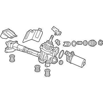 Honda Insight Steering Gear Box - 53601-TM8-A03