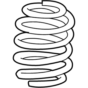 Honda 51401-TG8-A01 Spring, Right Front