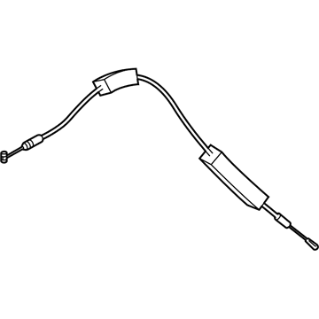 Honda 72131-T7W-A01 Cable, Front Inside H