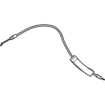 Honda 72173-T7A-J01 Cable, Left Front Door Lock