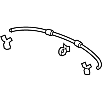 Honda 70070-TZ5-A02 Tube Assy., RR. Drain