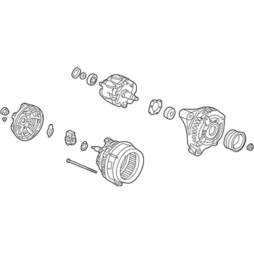 Honda 06311-PGK-505RM Alternator, Reman