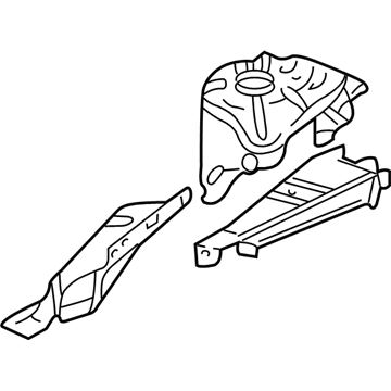 Honda 60650-S5A-A20ZZ Housing, R. FR. Shock Absorber