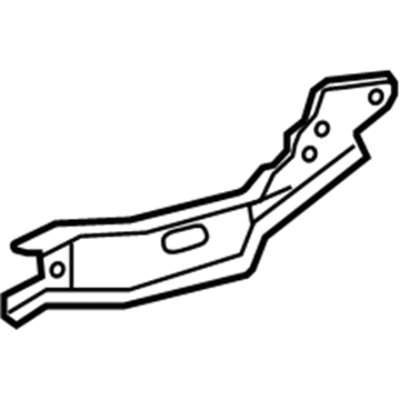 Honda 72646-SNE-A01 Bracket, R. RR. Door Handle (Outer)