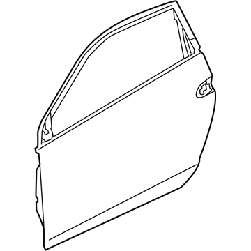 Honda 67010-SZT-A90ZZ Panel, R. FR. Door (DOT)