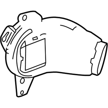 Honda 1J662-5K1-N00 Duct Comp, Fan Inlet