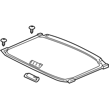 Honda CR-V Hybrid Sun Visor - 70600-TBA-A01ZD