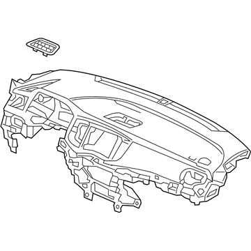 Honda Passport Instrument Panel - 77100-TG7-A13ZA