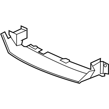 Honda 71312-TRT-A00 Duct, Grille (Lower)