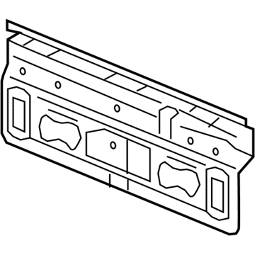 Honda 64800-T6Z-A00ZZ Panel, RR. Cabin