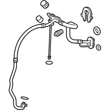 2019 Honda Ridgeline A/C Hose - 80311-T6Z-A01